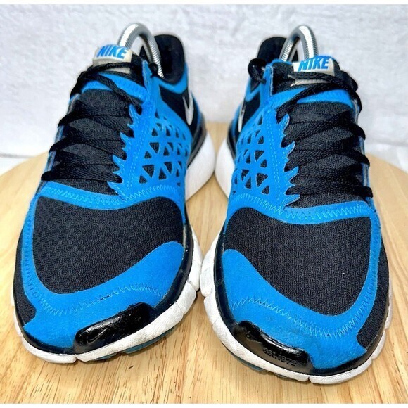 Nike Free Trainer 7.0 Blue‎ Black Running Training Athletic Shoes Mens Size 9 - Picture 4 of 8